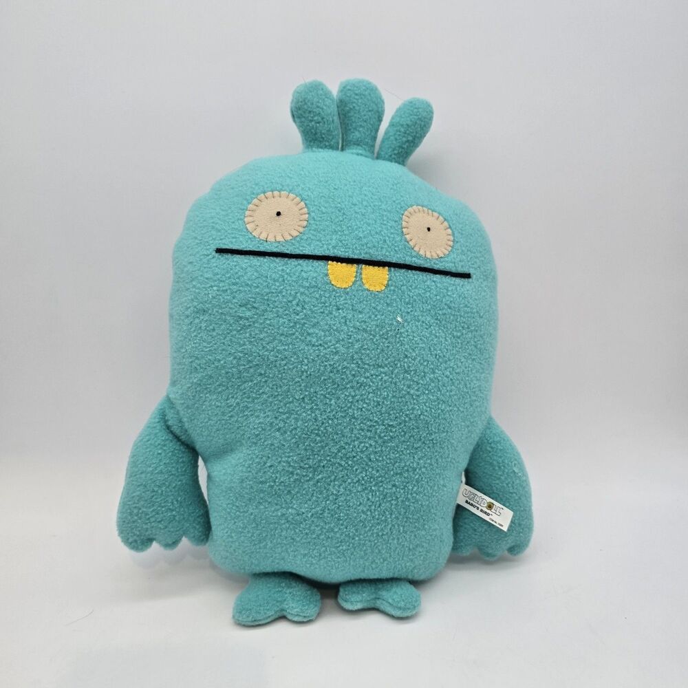 UglyDoll “Babo’s Bird” Blue Monster 14” Plush Vintage 2007  Toy